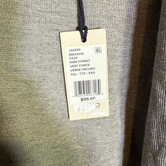 Buffalo David Bitton Men's Jakeim Plaid Hoodie Shacket forest green XXL $99 - Picture 7 of 8